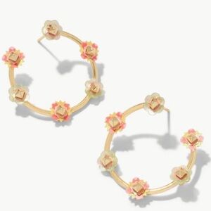 Kendra Scott Deliah Hoops Earrings NWT